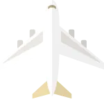Jet Plane Part 3 SVG Icon